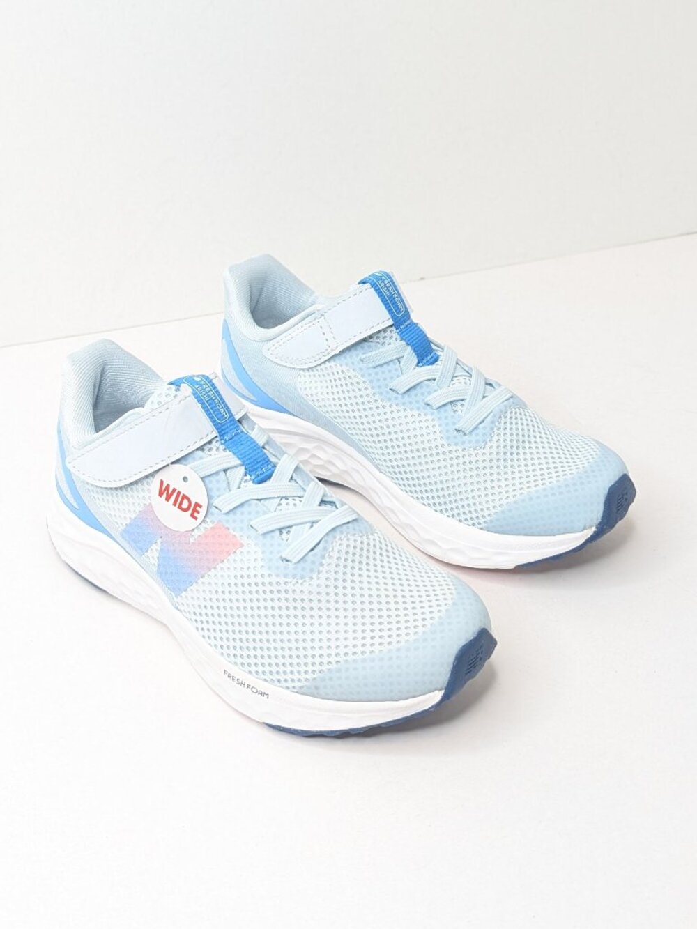 New Balance Fresh Foam Arishi V4 Athletic Sneakers Blue Little Kids 13 Wide